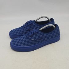 Tênis de Skate VANS Clássico Masculino 10 Lona Azul Verdadeiro Xadrez, usado comprar usado  Enviando para Brazil