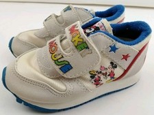 Tênis esportivo raro vintage Disney Mickey Mouse & Friends bebê tamanho 3 comprar usado  Enviando para Brazil