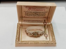 Usado, Antigo Relógio Mecânico Feminino Wittnauer Folheado a Ouro 10K com Caixa Original Não Runni comprar usado  Enviando para Brazil
