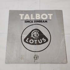 Brochure talbot simca usato  Forli