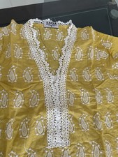 Embroidered pakistani kurta for sale  PURLEY