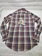 Camisa polo Ralph Lauren xadrez bordada Japão tigre tamanho P rara comprar usado Camisa polo Ralph Lauren xadrez bordada Japão tigre tamanho P rara comprar usado  Enviando para Brazil