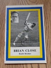 Cricket magazines brochures for sale  MIDDLESBROUGH