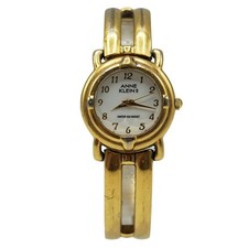 Relógio de pulso Anne Klein II analógico quartzo feminino tom dourado com nova bateria comprar usado  Enviando para Brazil