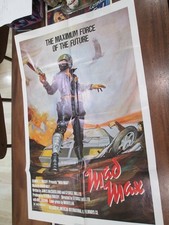 Usado, Pôster vintage original MAD MAX de uma folha MEL GIBSON comprar usado Usado, Pôster vintage original MAD MAX de uma folha MEL GIBSON comprar usado  Enviando para Brazil