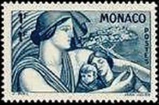 Monaco stamp timbre d'occasion  Grisolles