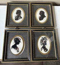Four framed miniature for sale  SOUTHAMPTON
