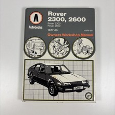 Autobooks rover 2300 for sale  ROTHERHAM