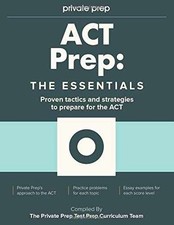 Act prep essentials for sale  Philadelphia