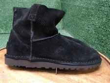 Mini bota feminina UGG clássica sem forro 1016852 camurça preta tamanho EUA 9, usado comprar usado  Enviando para Brazil