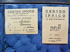 Tessere centro ippico usato  Salerno