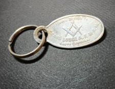 Vtg masonic keychain for sale  Durham