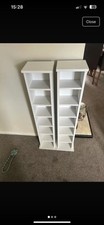 Ikea white stacked for sale  ROTHERHAM