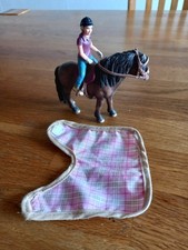 Schleich reiterin pferd gebraucht kaufen  Limburg a. d. Lahn