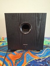 Subwoofer Powered Pioneer SW-8 Andrew Jones Home Theater Subbaixo Áudio Preto comprar usado  Enviando para Brazil