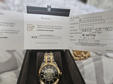 Bulova 98a146 two for sale  GRAYS