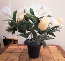 Artificial flower arrangement for sale  LEDBURY