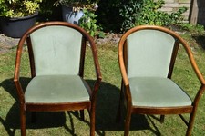 Vintage bentwood upholsterd for sale  DUNSTABLE