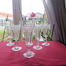 Flutes champagne cristal d'occasion  Thiaucourt-Regniéville