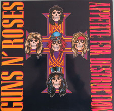 Usado, PERFEITO ESTADO Guns N' Roses Appetite For Destruction EUA prensagem 12"" vinil Lp 1987 raro comprar usado  Enviando para Brazil