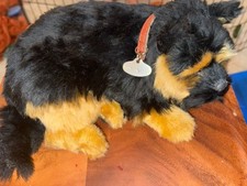 Cachorro de pelúcia perfeito Petzzz pastor alemão respiração realista testado comprar usado  Enviando para Brazil
