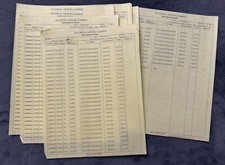 Manifesto de Entrega Original DeLorean Motor Company 2 Documentos 334 VINs 13 Páginas comprar usado  Enviando para Brazil