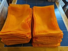 Crystal organza orange for sale  BURTON-ON-TRENT