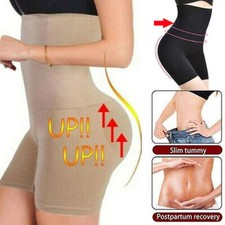Modelador de alta compressão feminino controle de barriga - Shorts masculinos femininos comprar usado  Enviando para Brazil