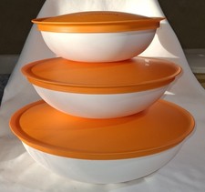 Bright orange tupperware d'occasion  Expédié en Belgium