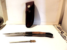 Laguiole jagdmesser ledertasch gebraucht kaufen  Augsburg