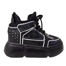 Tênis plataforma Anthony Wang Moon Walker botas pretas tamanho EUA 8.5-9 / UE 39 comprar usado  Enviando para Brazil