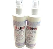 Conjunto de 2 CONDICIONADORES LEAVE-IN HARBOR QUERATINA E PROTEÍNA DE SEDA MEGA UMIDADE 8,4 OZ comprar usado  Enviando para Brazil
