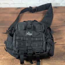 Maxpedition Bolsa Estilingue Tática Versipack EDC Bolsa de Ombro Militar Preta, usado comprar usado  Enviando para Brazil