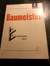 Baumeister sonderheft interbau gebraucht kaufen  Berlin