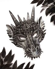 Silver dragon mask for sale  ROCHESTER