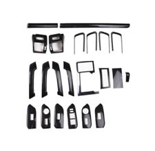 Kit interior de carro fibra de carbono para Toyota Prado FJ150 2010-2016 conjunto acabamento de capa comprar usado  Enviando para Brazil