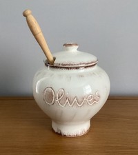 Olives serving jar for sale  LLANELLI
