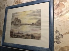 Naturbild see rahmen gebraucht kaufen  Schlüchtern
