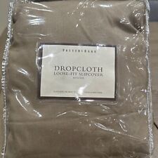 Poltrona Pottery Barn Loose-fit pano dropcover poltrona falha nogueira, usado comprar usado  Enviando para Brazil