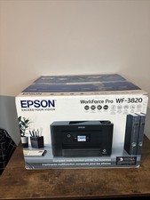 Impressora Jato de Tinta Colorida Sem Fio Epson Workforce Pro WF-3820 comprar usado  Enviando para Brazil