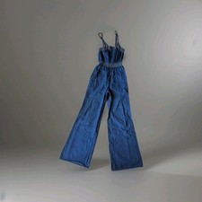 Usado, Macacão jeans vintage Landlubber cintura alta parte inferior do sino tamanho P comprar usado  Enviando para Brazil