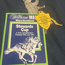 Goodwood 1983 stewards for sale  MANCHESTER