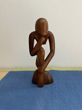 Statuette abstraite bois d'occasion  Aimargues
