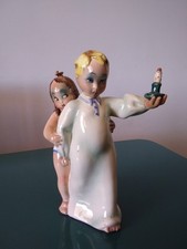 Statuetta ceramica antica usato  Stella