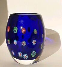 Vase verre millefiori d'occasion  Servian