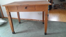 Brauner vollholztisch kleiner gebraucht kaufen  Erlangen