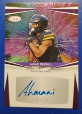 Futebol Sage High Series 2025 - Ahmani Marshall - #A-AM2 Prospect automático, usado comprar usado  Enviando para Brazil