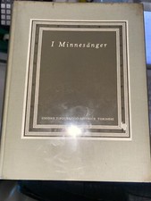 Minnesanger utet 1959 usato  Roma