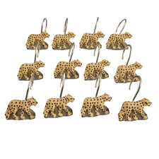 Cheetah shower curtain for sale  Black Mountain