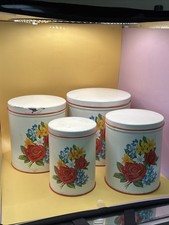 Vintage tin canister for sale  Loganville
